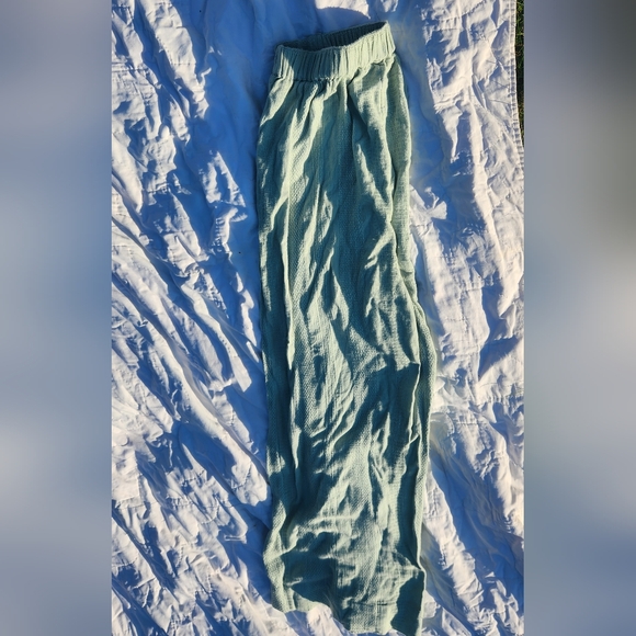 Free People Linen Mint Green Pants Size med read description - Picture 7 of 7